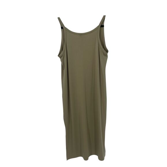 A New Day Women's Tan V-Neck Sleeveless Midi Dress Size Small S New NWT - Picture 5 of 5